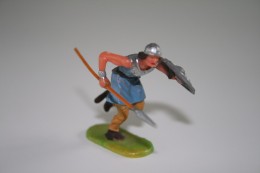 Elastolin, Lineol Hauser, H=40mm, Norman, Plastic - Vintage Toy Soldier - Figurini & Soldatini