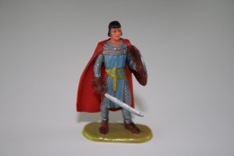 Elastolin, Lineol Hauser, H=40mm, Norman, Prince Valiant, RaRe - 1960's - Plastic - Vintage Toy Soldier - Figurines