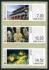 DENMARK / DANEMARK (2015) - ATM CICE 2015 - China International Expo - Forbidden City, Terracotta Army, Great Wall - Machine Labels [ATM]