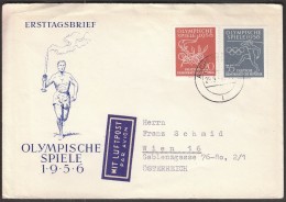 Germany Aschersleben 1956 Olympic Games Melbourne 1956 - Ete 1956: Melbourne