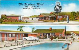 199367-California, Anaheim, Sandman Motel, Multi-view, Swimming Pool, MWM No 23,183F - Anaheim