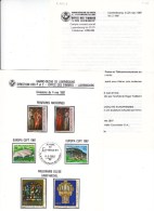 Luxemburg. Post-Informationsmaterial Ausgabe Nr 2/1987 (6.185.1) - Storia Postale