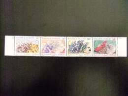 WALLIS ET FUTUNA WALLIS Y FUTUNA 1998 FAUNE CORAUX Yvert & Tellier Nº 523 / 26 ** MNH - Unused Stamps