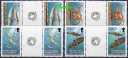 South Georgia 2001 Marine Life 4v Gutter ** Mnh (28906) - South Georgia