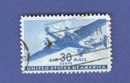 1941 / 60 N° PA 31 YT  AIR  30  MAIL  CENTS UNITED STATES  OF AMERICA OBLITÉRÉ - 2a. 1941-1960 Usados