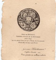 G.HARTMANN (1847-1940) Château De Conflans-charenton (Seine) Deux Ex-Libris. - Exlibris