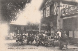 VIGNEUX Sur SEINE - Terrasse De L' Hôtel Du Lac - Vigneux Sur Seine