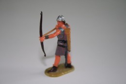 Elastolin, Lineol Hauser, H=40mm, Norman, Plastic - Vintage Toy Soldier - Figurines