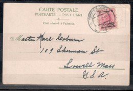 Austria-Levante1905:Michel9 With Lackstreifen On Card.Cat.Value On Cover 200Euros($225) - Ungebraucht
