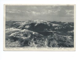 Glücksburg Ostsee Brandung Vor Dem Kurhaus 1935 - Gluecksburg