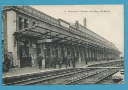 CPA - Chemin De Fer Cheminots La Nouvelle Gare JEUMONT 59 - Jeumont