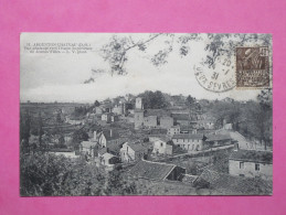 ARGENTON CHATEAU Vue Générale Vers L'école Supérieure De Jeunes Filles - Argenton Chateau