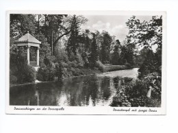 Donaueschingen An Der Donauquelle Donautempel Mit Junger Donau - Donaueschingen