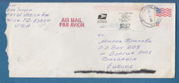 206821 / 2000 - 0.33 $ - Stationery , FLAG , 0.67 $ Machine Stamps (ATM) , Boise, Idaho  - BURGAS , United States USA - 1981-00