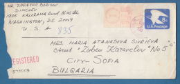 206823 / 1973 - 8 C. - Stationery , 1.08 $ Meter Stamp ,   Temple Heights Sta. , Washington, DC - SOFIA , United States - 1961-80