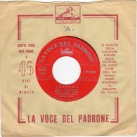 La Voce Del Padrone - 45 Giri  - Mario Lanza - Lato "A" - Granada - Lato "B" - Lolita - - Andere - Italiaans