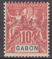 Gabon 1904 Yvert#20 Mint Hinged - Ungebraucht