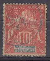 Madagascar 1900 Yvert#43 Used - Oblitérés