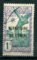 Inini 1932-38 - YT 1* - Unused Stamps