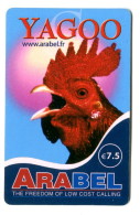 Télécarte Arabel : Coq - Gallinaceans & Pheasants