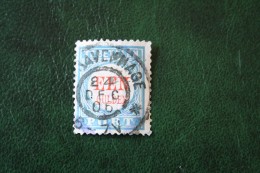 Postage Due Timbre-taxe  1 Gld Type D III Tand. 12½ NVPH PORT 12 P12D 1881-87 Gestempeld /Used NEDERLAN - Strafportzegels