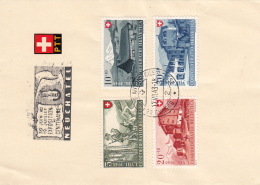 Feuillet PTT Cachet Bureau De Poste Automobile 1948 Neuchâtel - Storia Postale