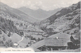 VALLEE D'ILLIEZ VUE DU CALVAIRE -   N/CIRC -  TTB - Val-d'Illiez 