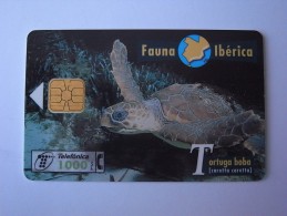 1 Phonecard Telecom - Spain Espana - Telefonica Turtle (2 Scans) - Autres & Non Classés