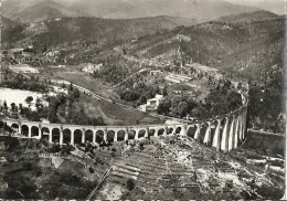 CPSM Chamborigaud - Vue Aérienne - Le Viaduc - Chamborigaud