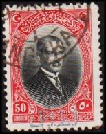 1927. SMYRNA EXHIBITION. MUSTAFA KEMAL PASCHA 50 GROUCH (Michel: 866) - JF193769 - Other & Unclassified