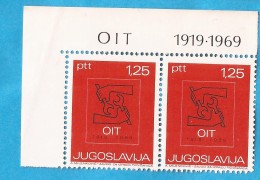 1969  1317  ILO ARBEITSORGANISATION  JUGOSLAVIJA JUGOSLAWIEN  MNH - Neufs