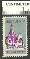 B23-19 CANADA Quebec Notre Dame Du Cap Religious Stamp 2 Used - Werbemarken (Vignetten)