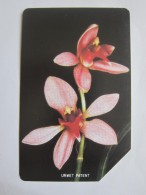 Urmet Phonecard,SRL-17 Orchids,used - Sierra Leone