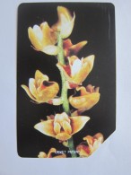 Urmet Phonecard,SRL-15 Orchids,used With Tiny Scratch - Sierra Leone