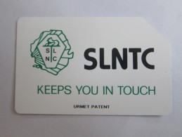 Urmet Phonecard,SRL-08 SLNTC Logo,100units,used - Sierra Leona