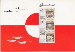 Greenland 2001 Hafnia M/s In Map **mnh (28947) - Blocks & Sheetlets