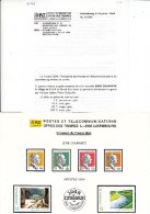 L-Luxemburg 1994. Post-Informationsmaterial Ausgabe Nr 1/1994 (6.193) - Lettres & Documents