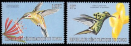 République Démocratique Du Congo - 1875/1876 - Colibris - 2000 - MNH - Mint/hinged