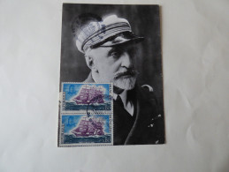 Carte Maximum  Commandant Charcot - Autres & Non Classés