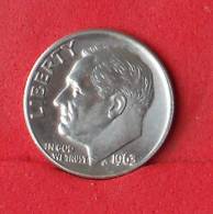 USA 1 DIME 1963 - 2,5 GRS - 0,900 SILVER   KM# 195 - (Nº14665) - 1946-...: Roosevelt