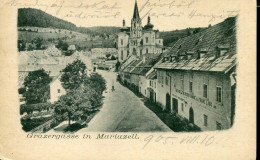 AUSTRIA MARIAZELL 1905 GASTHOF GOLDENEN KANONE FRANZ LANG POSTCARD - Mariazell