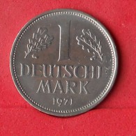 GERMANY FEDERAL REPUBLIC 1 MARK 1971 D -    KM# 110 - (Nº14699) - 1 Mark