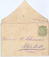 LPP13C - EP ENVELOPPE OBLITÉRÉE CONSTANTINOPLE TURQUIE 28/12/1901 - Oblitérés