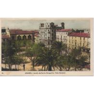 JNTP7777-LFTD3807.Tarjeta Postal De JAEN.Edificios,arboles,jardines De SANTA MARGARITA Y VISTAS DE LINARES - Jaén