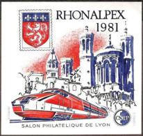 Salon Philatélique De Lyon 1981 - CNEP