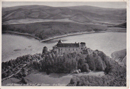 AK Schloß Waldeck Mit Blick Auf Den Edersee - Orig. Fliegeraufnahme - Ca. 1940 (22571) - Edersee (Waldeck)