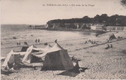 FOURAS  (17) Un Coin De La Plage ( Grandes Tentes ) - Fouras-les-Bains