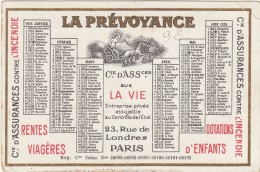 CALENDRIER LA PREVOYANCE    / AVRIL16 / BO. THEMES - Formato Piccolo : 1901-20