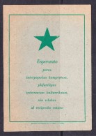 EXTRA9-53 POST CARD - Esperanto
