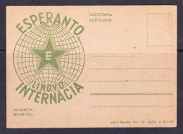 EXTRA9-54 POST CARD - Esperanto